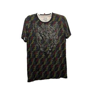 AY Güey Skull 3D Graphic T Shirt Men Large Short Sleeve Stretchy Made In MX